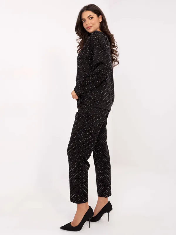 Komplet dresowy z bluzą oversize i spodniami - widok 2