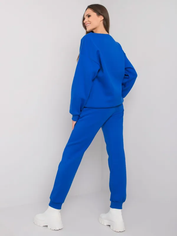 Sportowy komplet dresowy z bluzą oversize