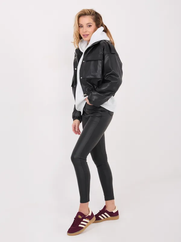 Casualowa bluza z kapturem o kroju oversize - widok 2