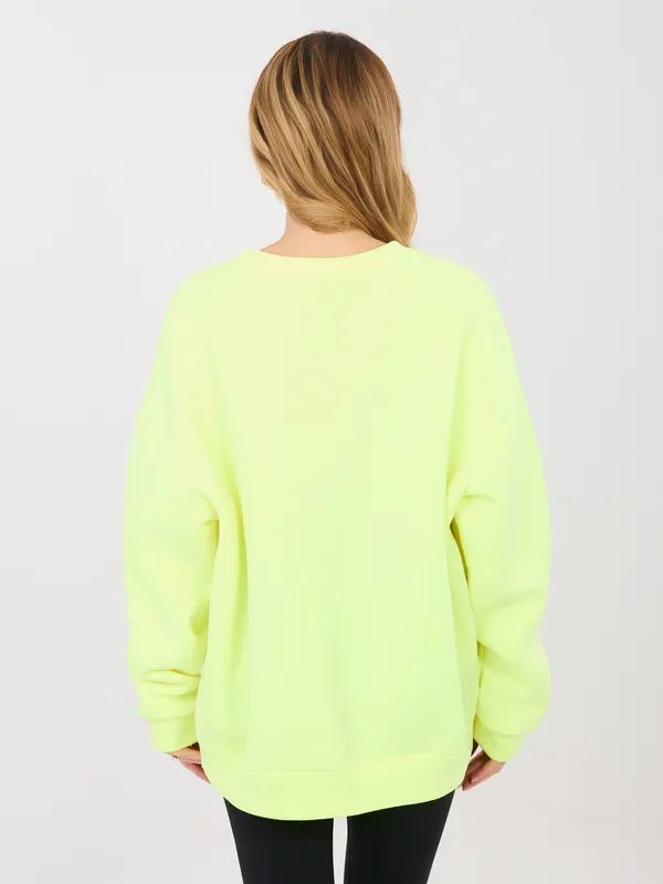 Bluza oversize z nadrukiem w stylu california