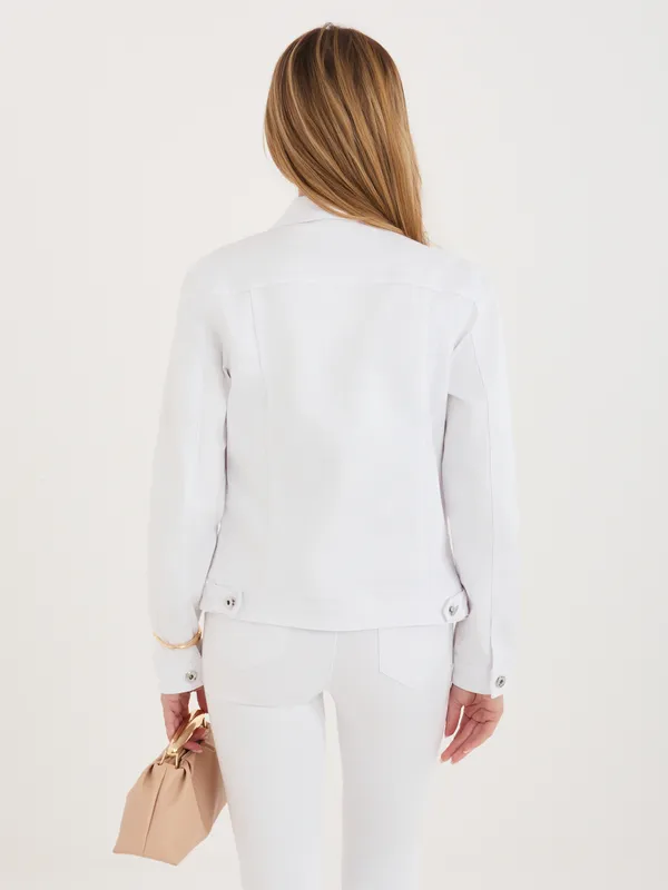 Klasyczna krótka kurtka w stylu casual