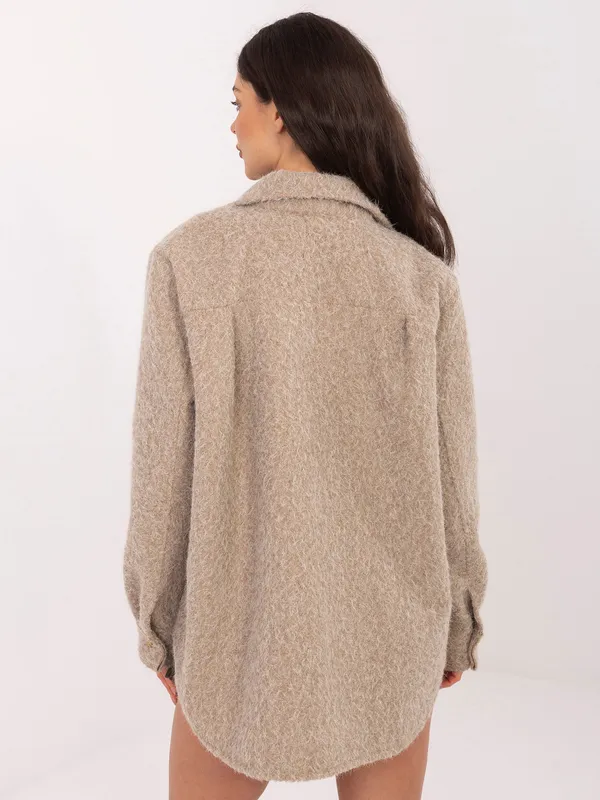 Koszula wierzchnia o kroju oversize