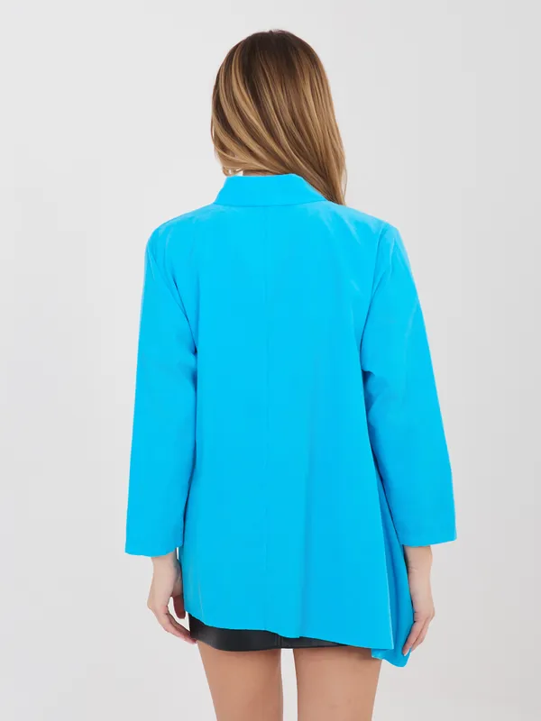 Koszula z wiązaniem w pasie o kroju oversize