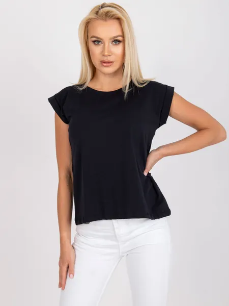 Klasyczna koszulka z podwijanymi rękawami w stylu casual
