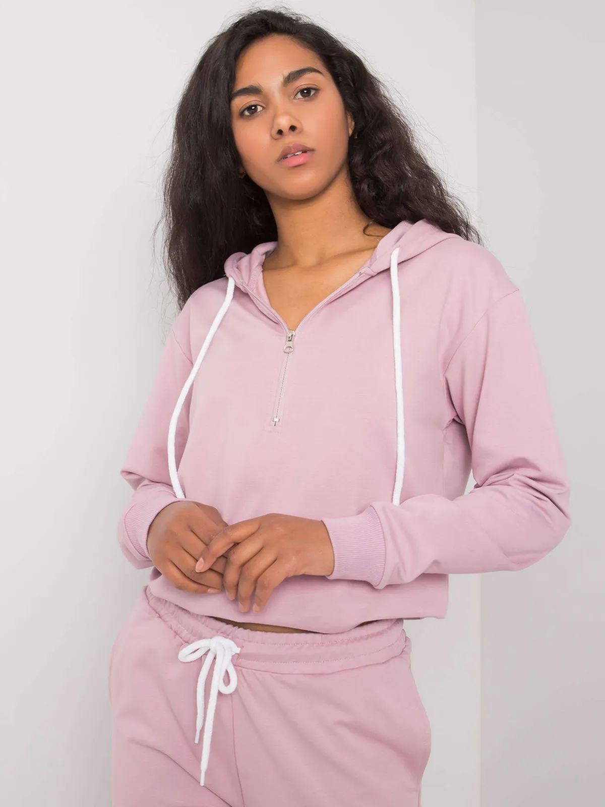 SUBLEVEL Czarna bluza damska - zdjęcie 3