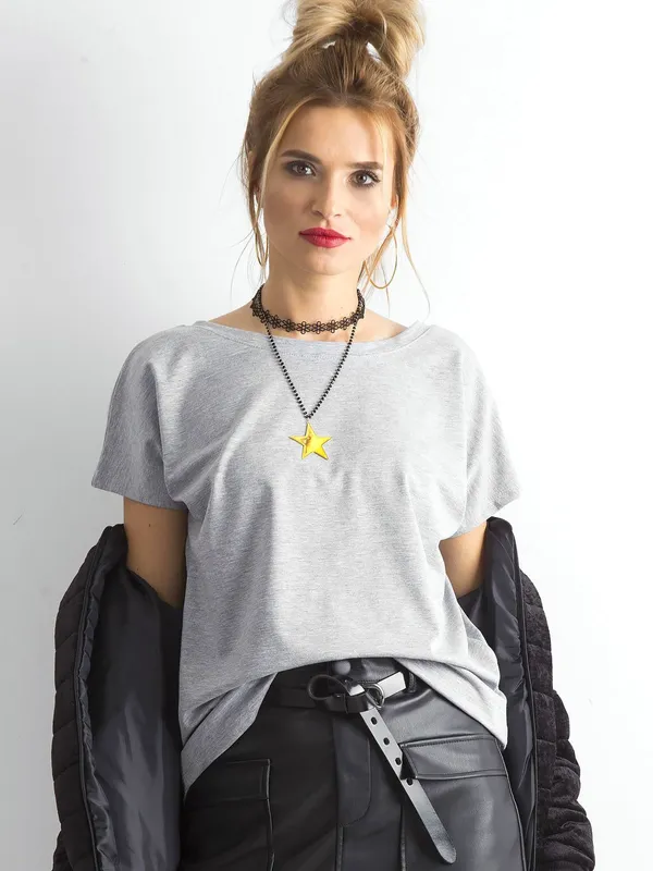 Ciemnopomarańczowy damski t-shirt Fire