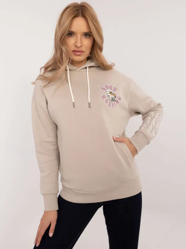 Bluza oversize z graficznym motywem retro