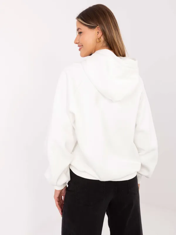 Casualowa bluza z kapturem w tenisowym stylu - widok 2