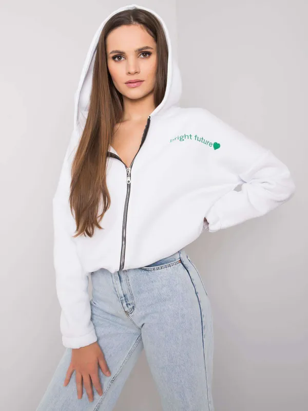 Rozpinana bluza oversize z kapturem