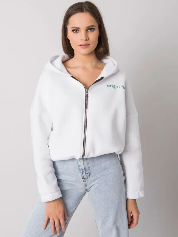 Rozpinana bluza oversize z kapturem - widok 2