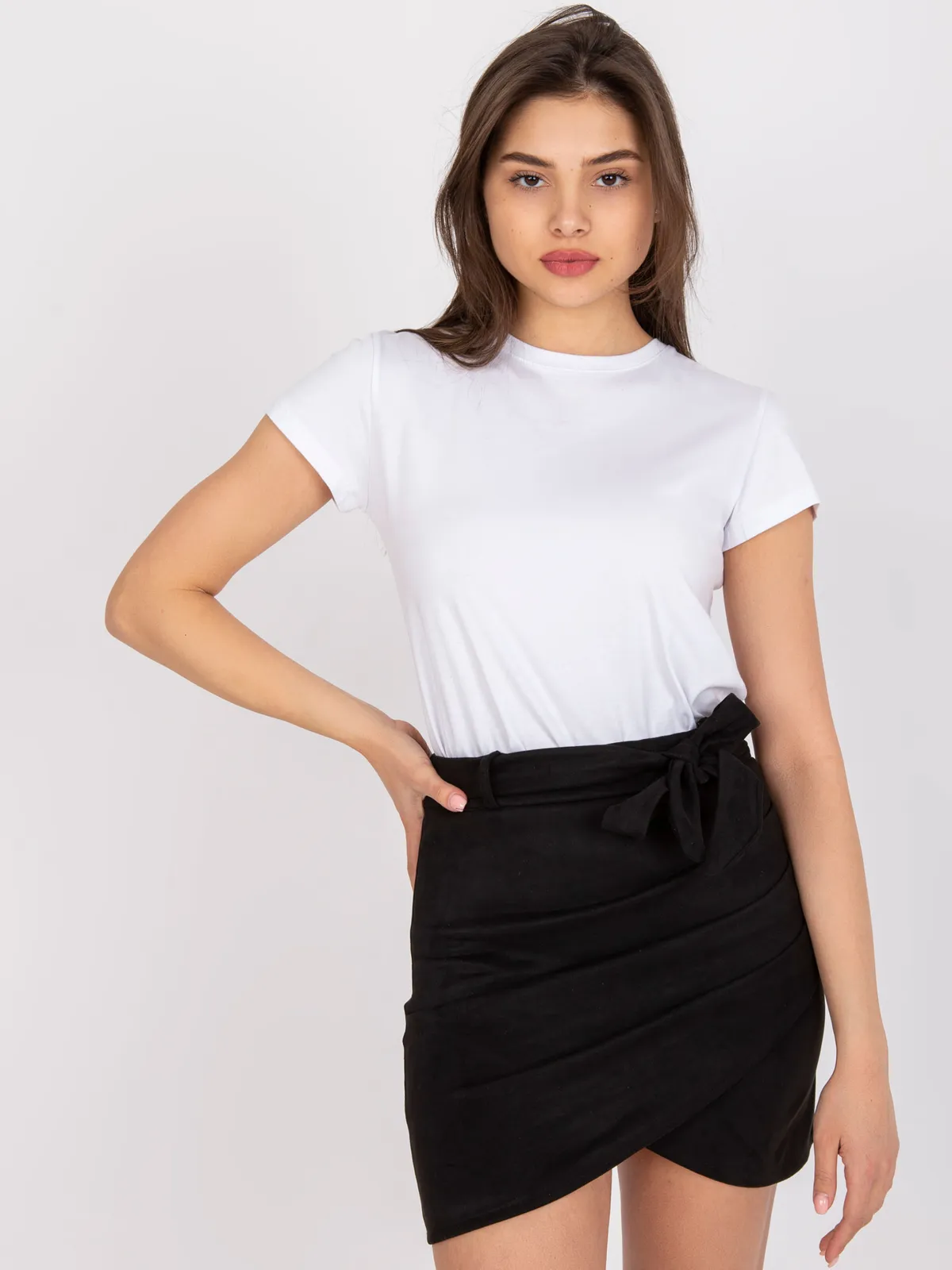 Biały t-shirt Peachy - zdjęcie 8