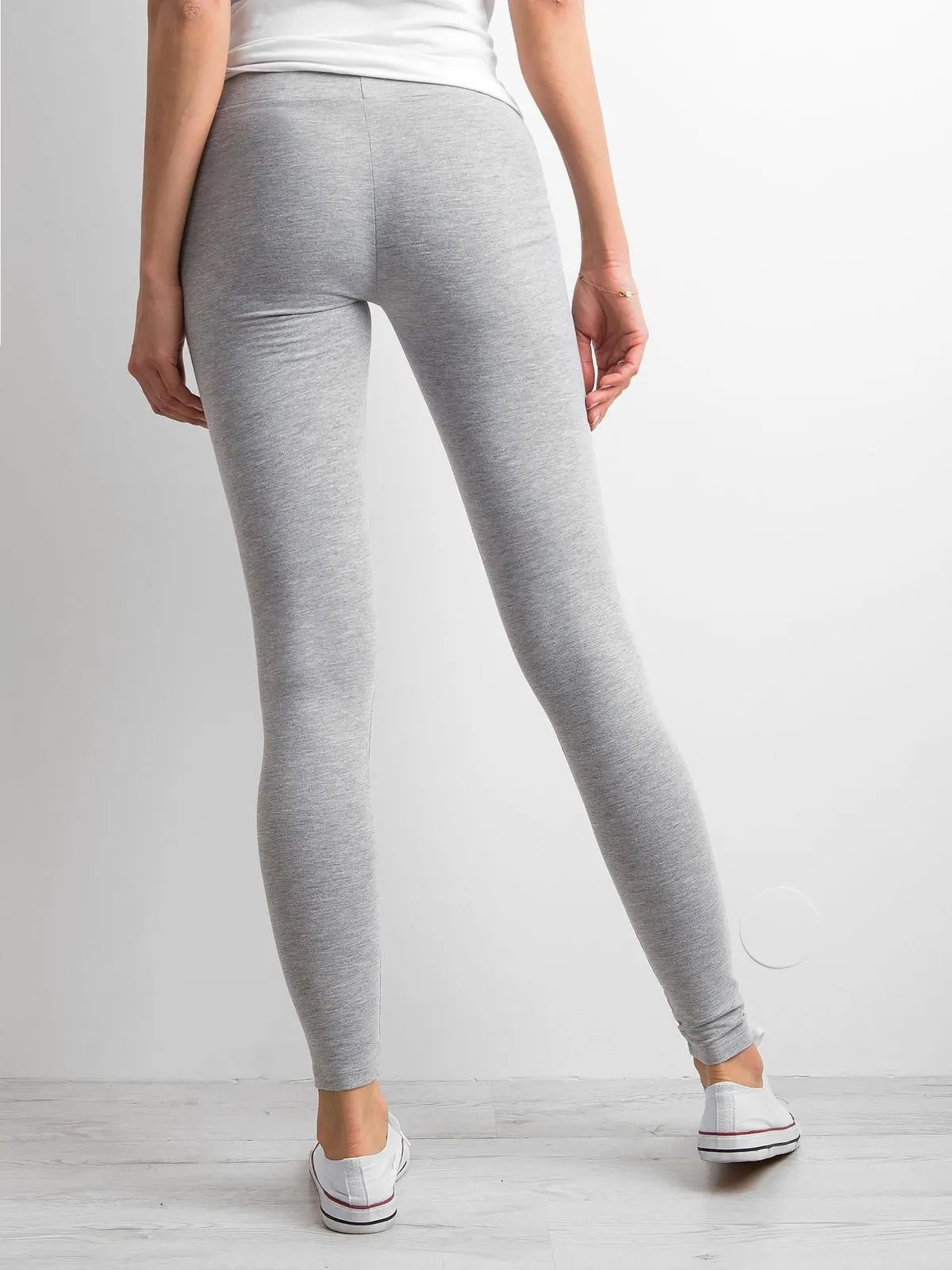 Szare legginsy Basic - zdjęcie 1