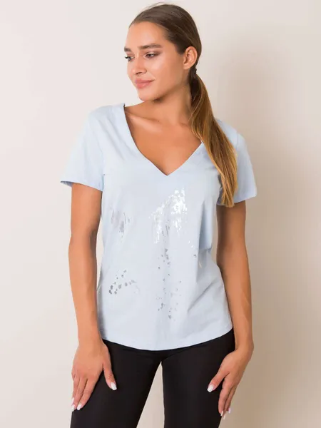 Szary t-shirt Marble FOR FITNESS