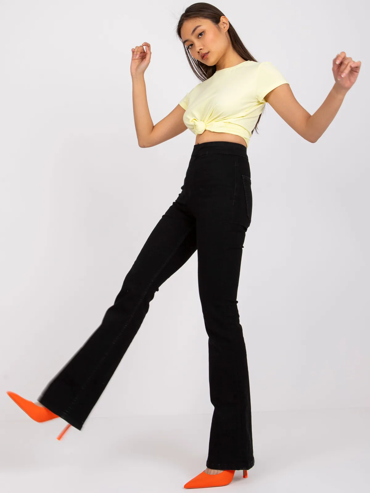 Jasnożółty t-shirt Peachy - zdjęcie 11