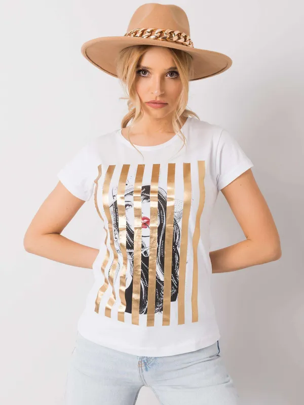 Czarny t-shirt Monnique - widok 2