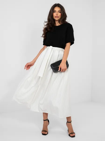 Casualowa bluzka z bufiastymi rękawami w kroju oversize