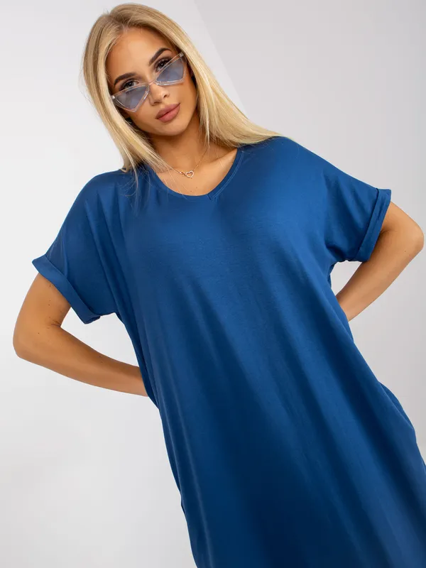 Casualowa sukienka maxi o kroju oversize