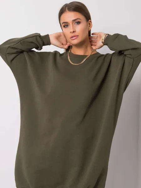 Morska sukienka dresowa oversize