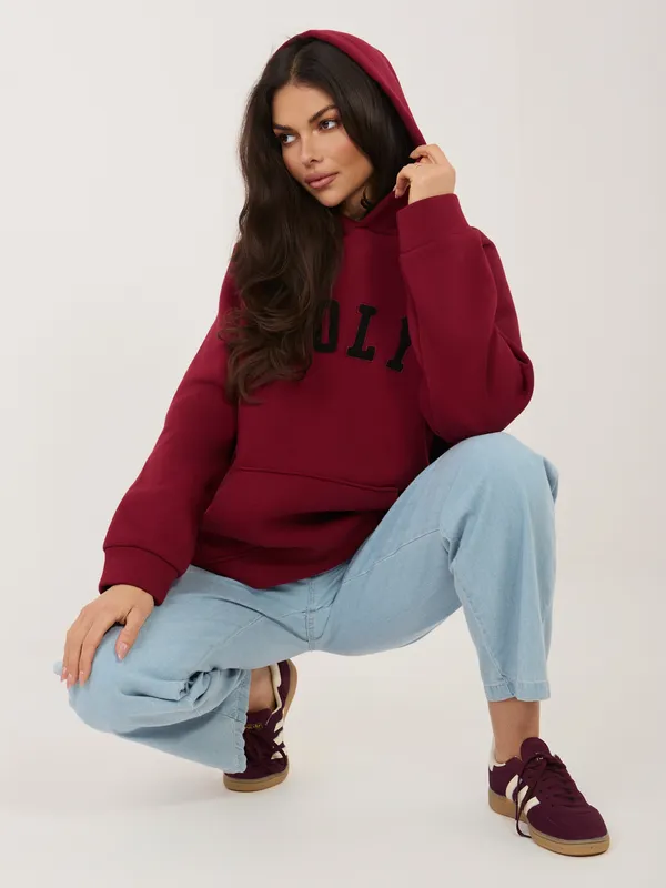 Casualowa bluza z kapturem typu oversize - widok 2