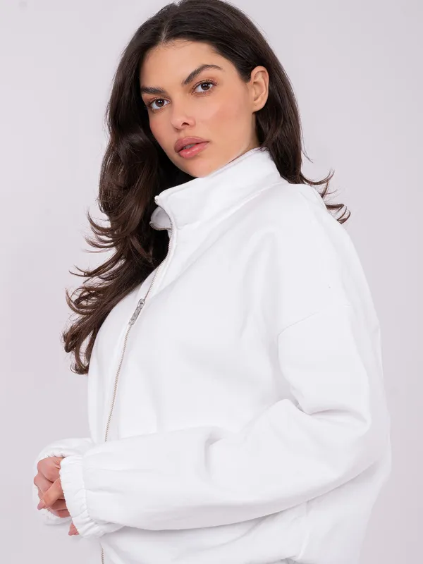 Casualowa bluza rozpinana o kroju oversize - widok 2