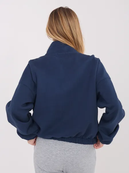 Casualowa bluza rozpinana o kroju oversize
