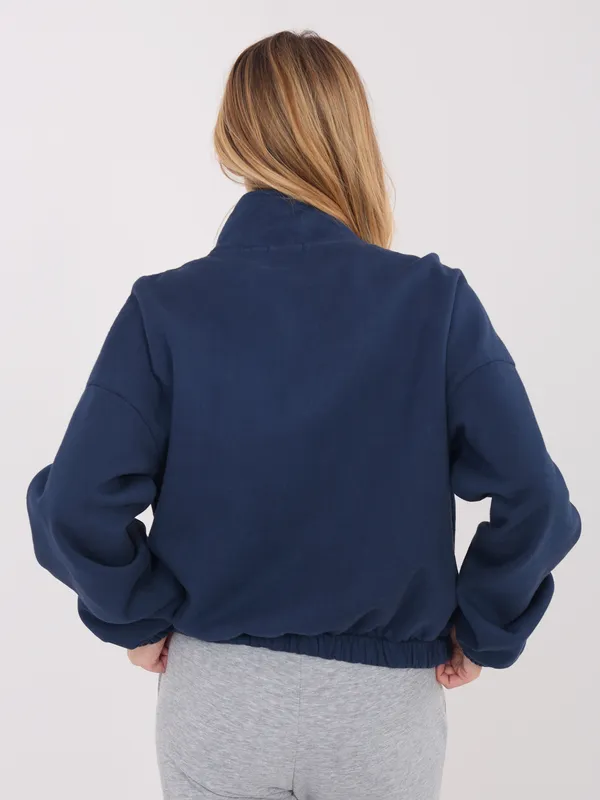 Casualowa bluza rozpinana o kroju oversize
