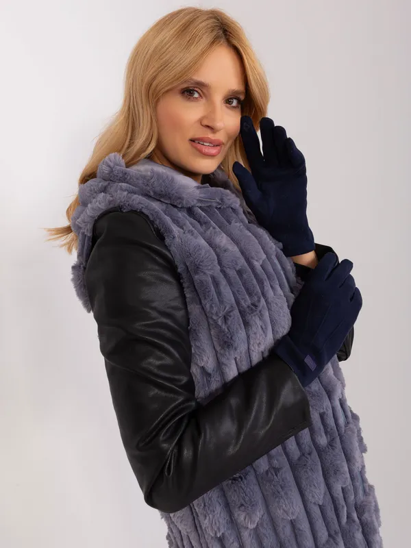 Klasyczne rękawiczki do codziennych zimowych stylizacji - widok 2