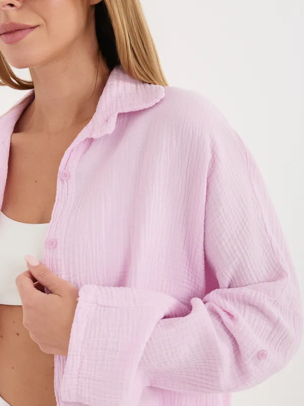 Luźna koszula w stylu casual na każdą okazję