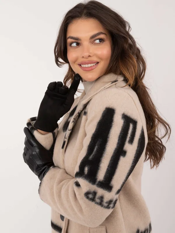 Klasyczne rękawiczki o kroju wizytowym - widok 2