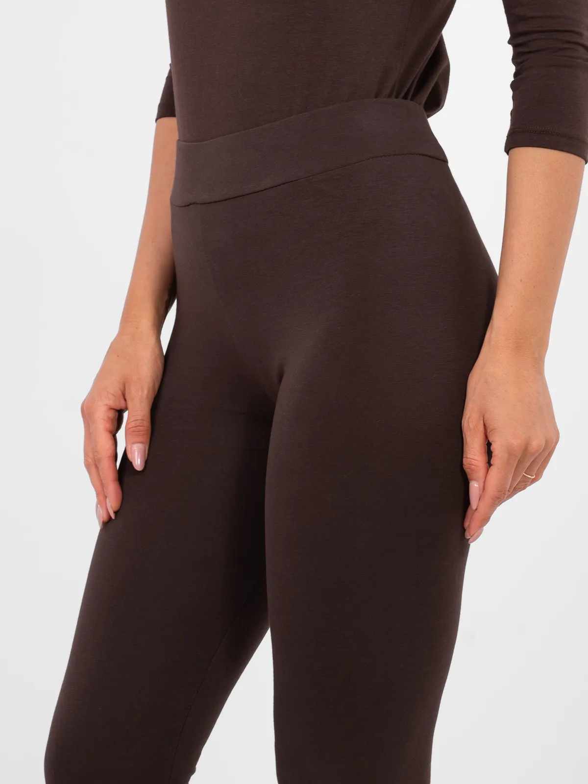 Szare legginsy Basic - zdjęcie 2