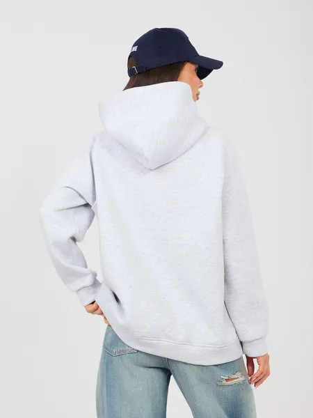 Bluza oversize z kapturem i nadrukiem
