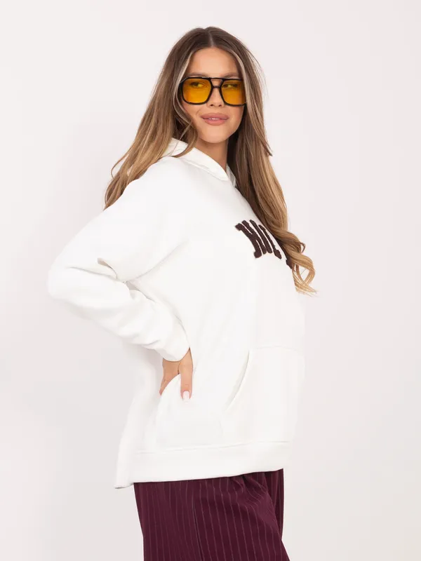 Casualowa bluza z kapturem typu oversize