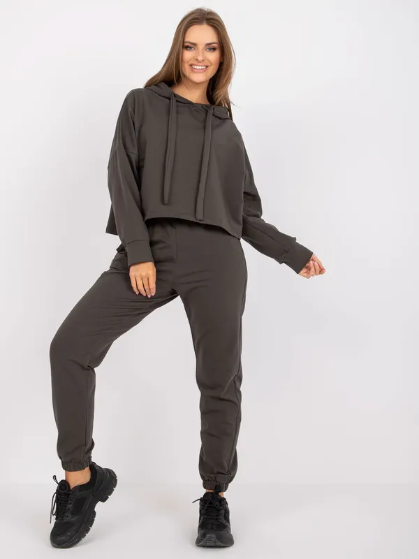 Wygodny dwuczęściowy komplet dresowy typu oversize