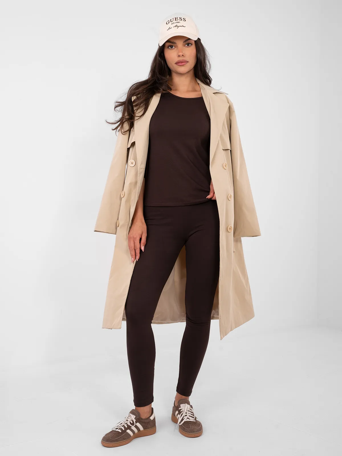 Szare legginsy Basic - zdjęcie 3
