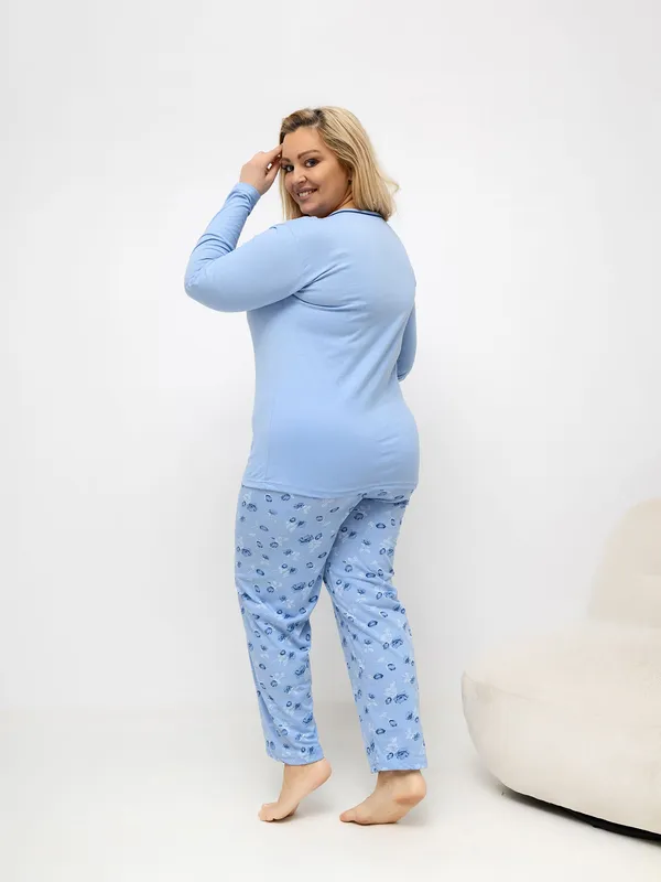 Komfortowa koszulka nocna z zapięciem na guziki