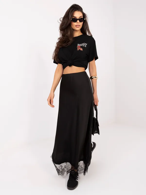 Stylowy T-shirt z modnym nadrukiem pieska