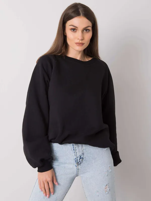 RUE PARIS Biała gładka bluza