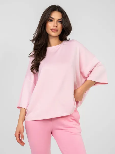 Minimalistyczna bluzka o luźnym kroju oversize