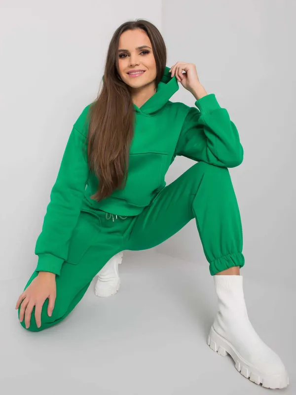Casualowy komplet dresowy z bluzą oversize i joggerami - widok 2