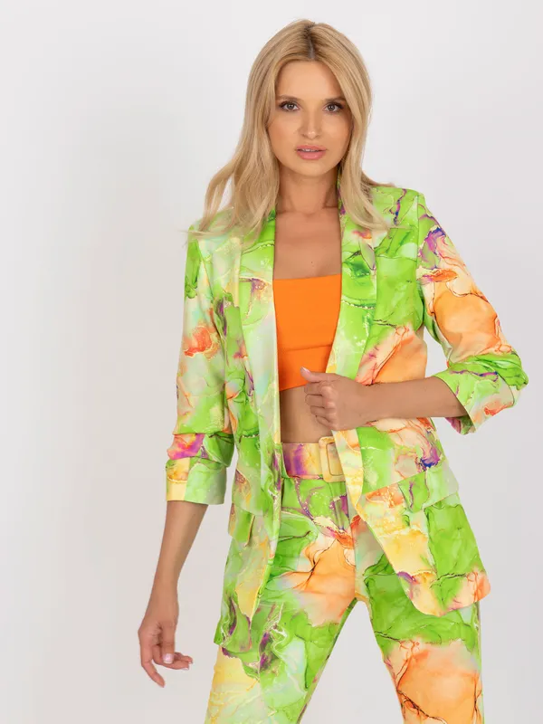 Wizytowa marynarka oversize o luźnym kroju