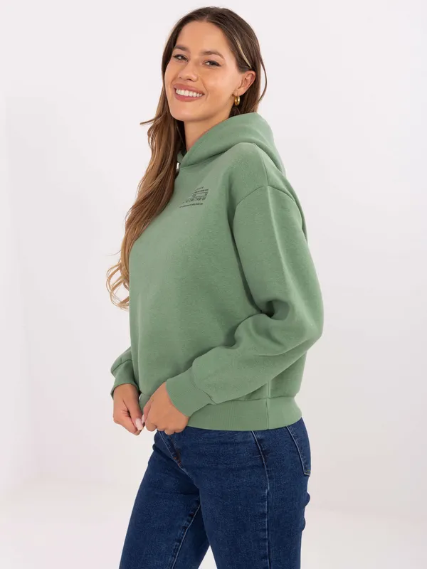Bluza z kapturem w miejskim stylu oversize - widok 2