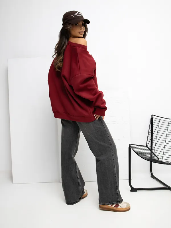 Bluza oversize w klimacie casualowym