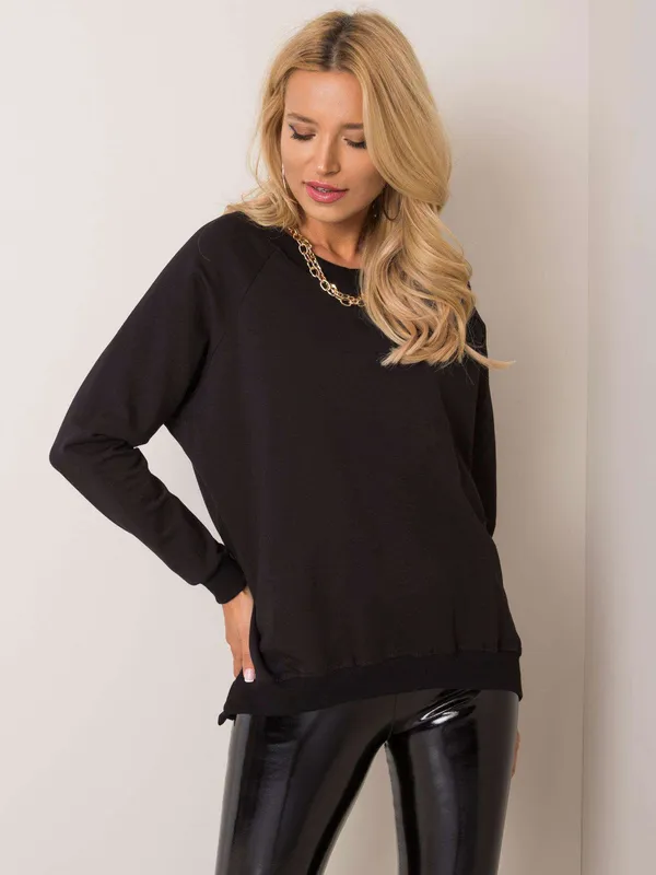 RUE PARIS Beżowa bluza bawełniana