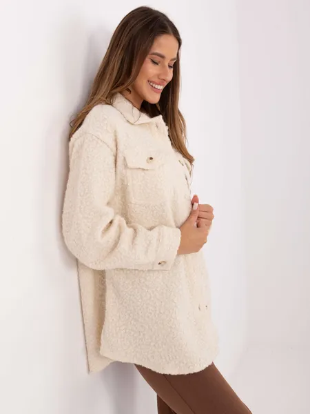 Koszula wierzchnia oversize typu shacket