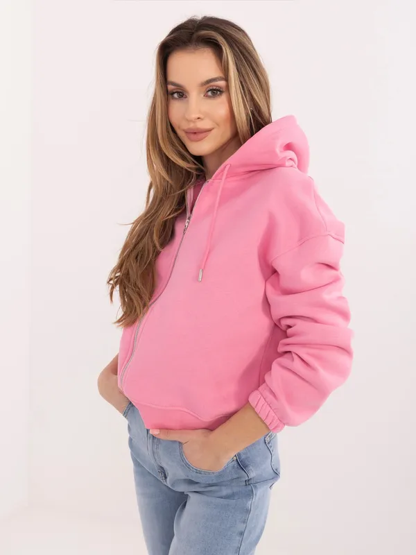 Rozpinana bluza oversize z kapturem