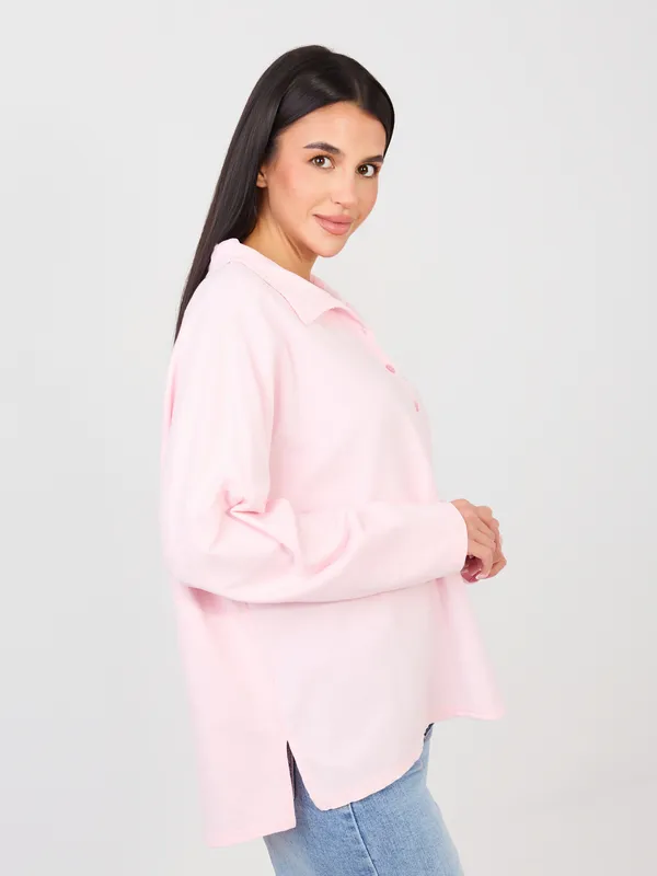 Luźna koszula oversize o kroju boyfriend - widok 2