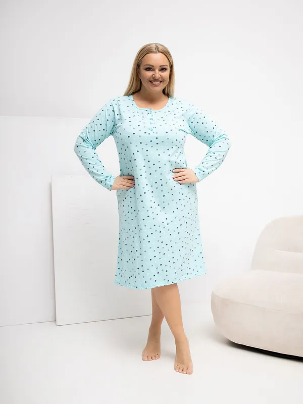 Wygodna koszula nocna o kroju oversize