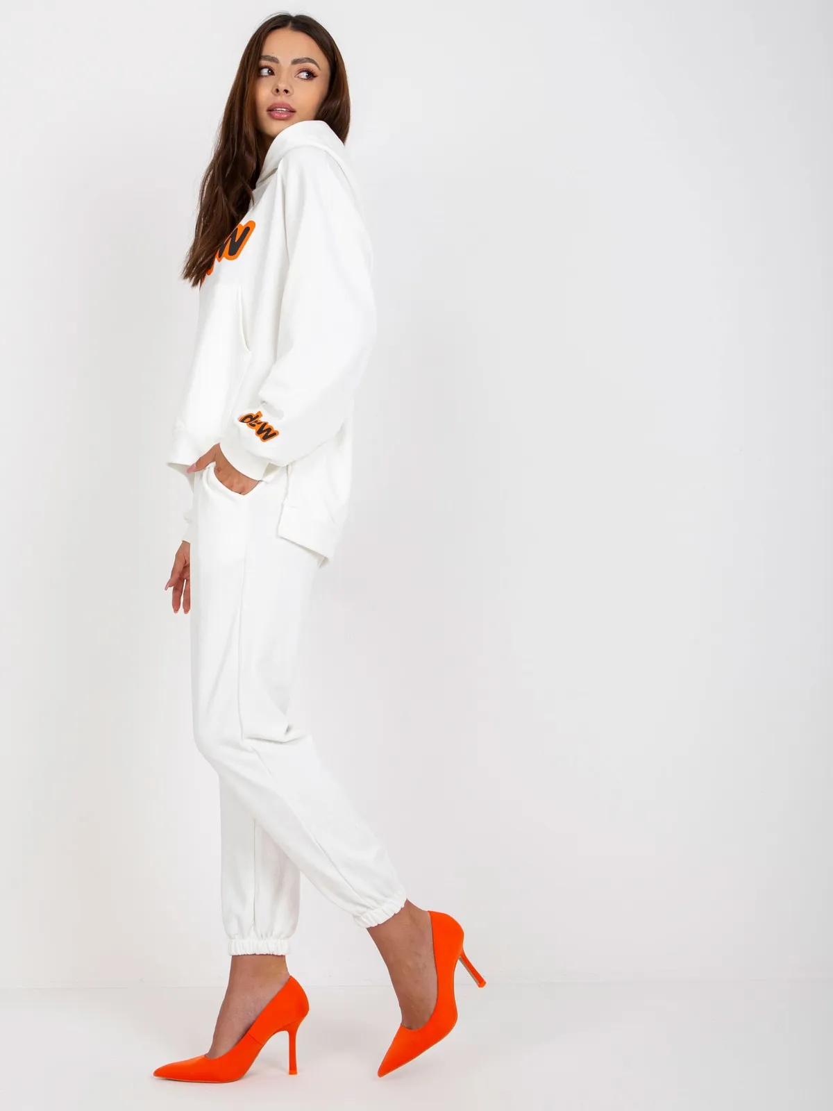 Komplet dresowy oversize z bluzą z kapturem - zdjęcie 1