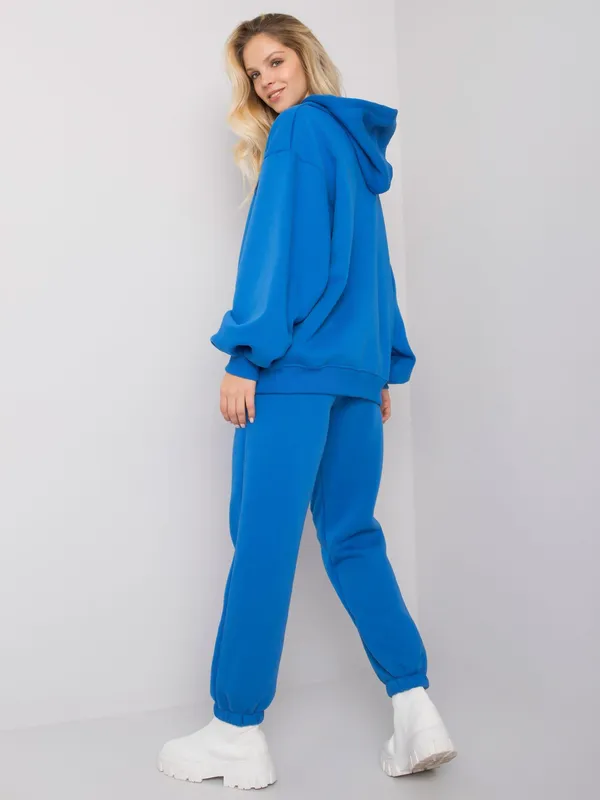 Komplet dresowy oversize z bluzą z kapturem