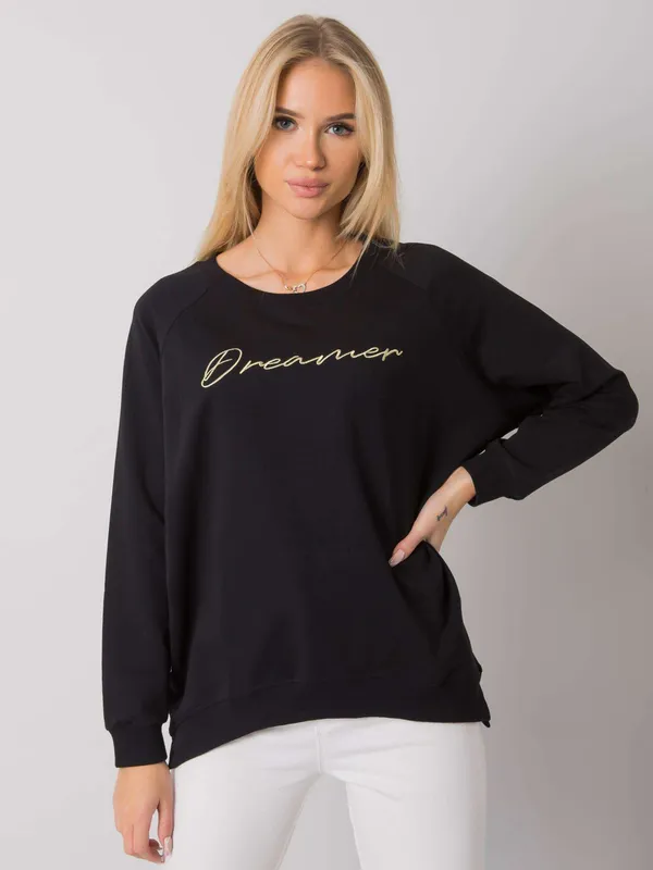 RUE PARIS Biała bluza bawełniana damska